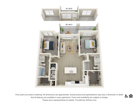 2 Bedroom